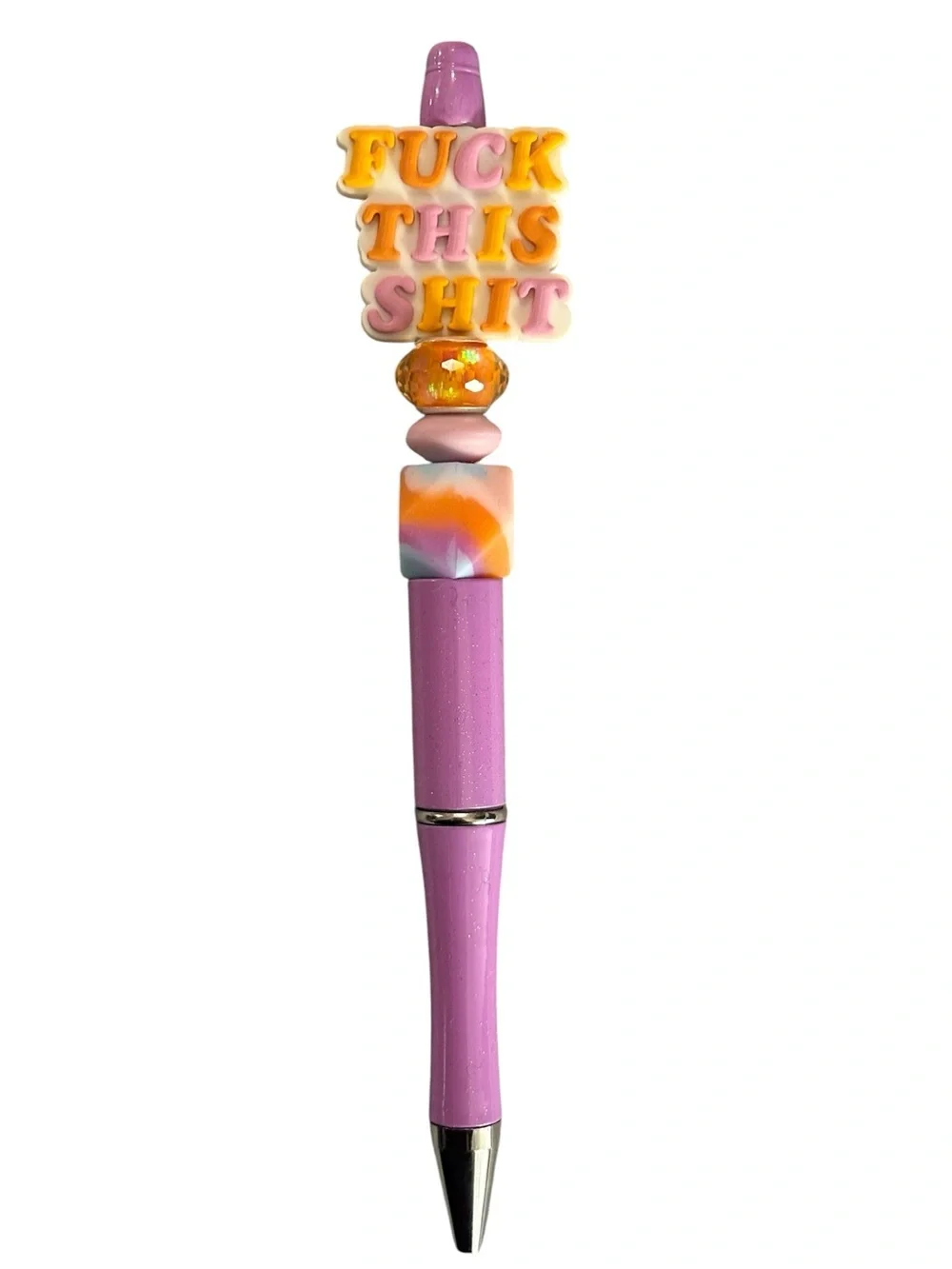 Custom sparkle pen